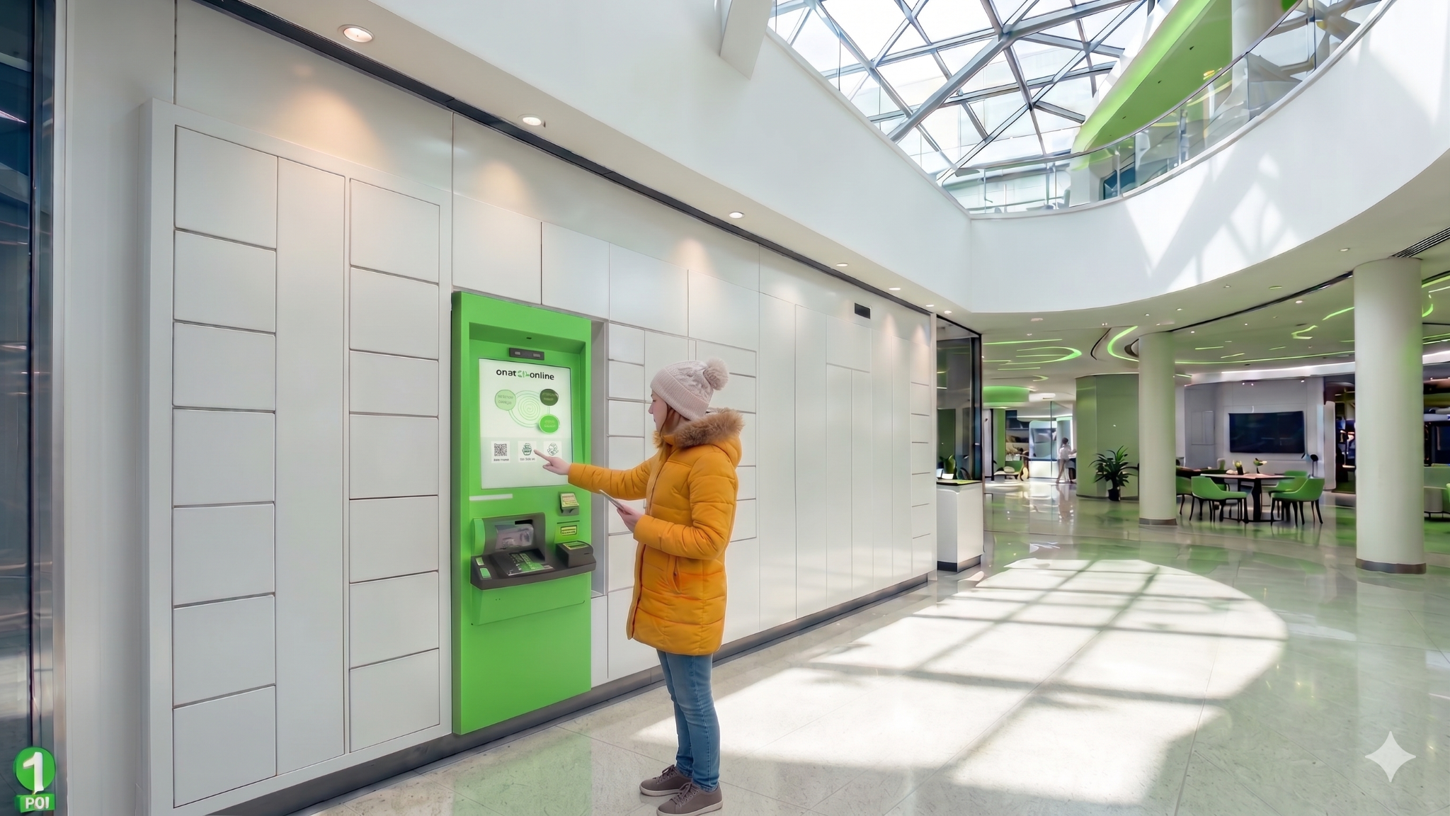 LockerShop capability embedded in a shared service location